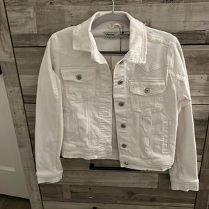 Zara XS white jacket new with tags